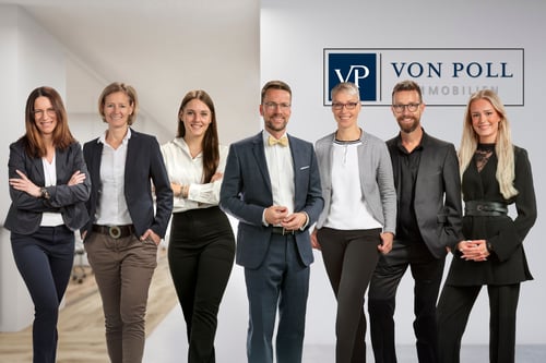 Teambild VON POLL IMMOBILIEN Kempten