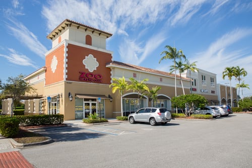 Retail space for lease in Royal Palm Beach, Florida, Zoo Health Club