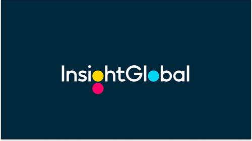 Logo for Insight Global, an international staffing and professional services company