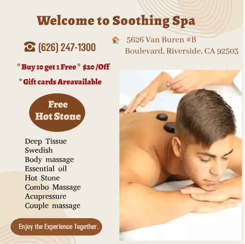 We pride ourselves in providing the best massage experience