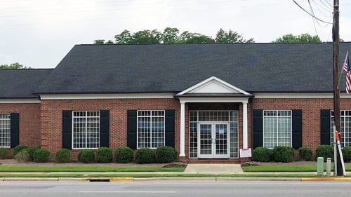 First Bank Lillington branch exterior.