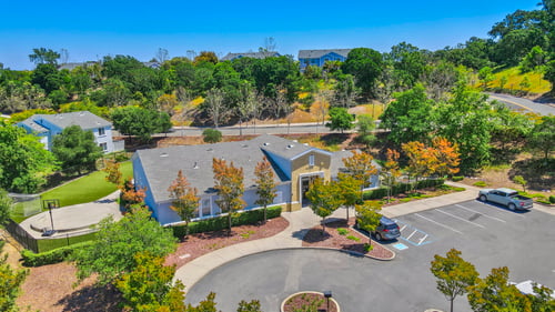 Parking view at Creekside at Meadow Park, Novato, CA, 94949