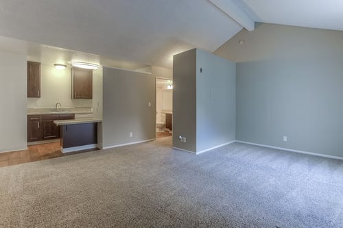 Open Living Room at Independence Plaza Apartments