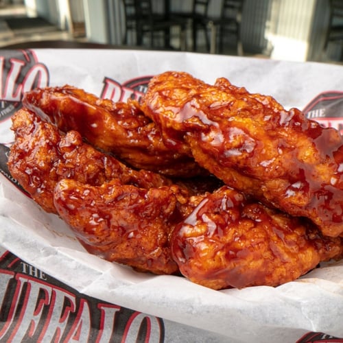 The Buffalo Spot is a South Gate restaurant that serves buffalo fries, buffalo chicken, buffalo wings, chicken tenders, boneless chicken wings, wraps, salads, and more.