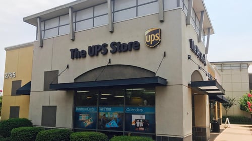 The UPS Store  Broadstone Plaza in Folsom storefront