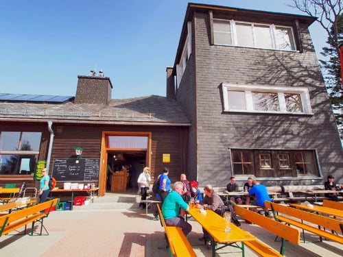 Grünbergalm Familie Zauner in Gmunden Außenansicht