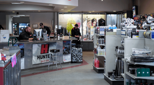 Hunter Truck- Eau Claire Interior