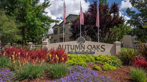 Property exterior at Autumn Oaks Apartments in Roseville, CA 95678