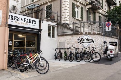 Unser Shop an der Leonhardstrasse 11