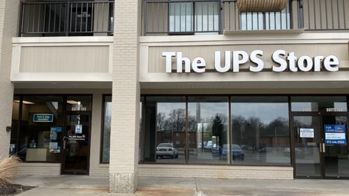 Storefront of The UPS Store in Columbia, MO