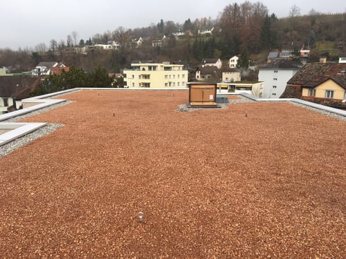 Substrat für Flachdachbegrünung