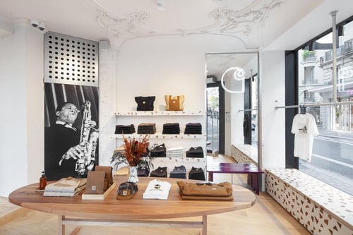 Carhartt WIP Store Paris St. Germain interior