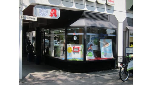 Aussenansicht der Zentral-Apotheke