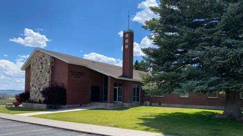 Church building of The Church of Jesus Christ of Latter-day Saints located at  24 South 100 West in Fremont, UT.