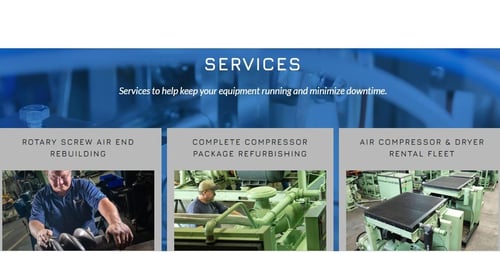 services advertisment