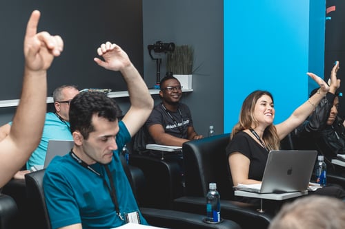 Students of Dash Day participating in events.