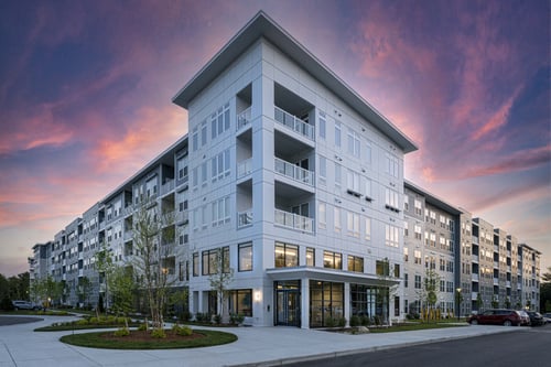 Building Exterior View at Viva Lakeshore, Massachusetts