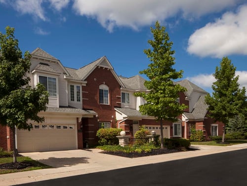 Property Exterior at Brandywine Apartments, West Bloomfield, MI, 48322