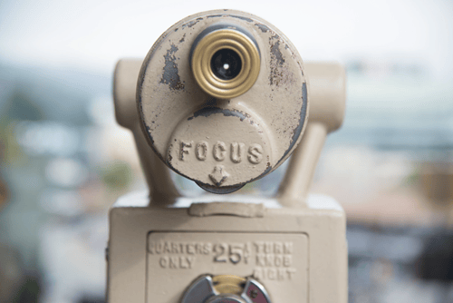 Photo of a lookout post.