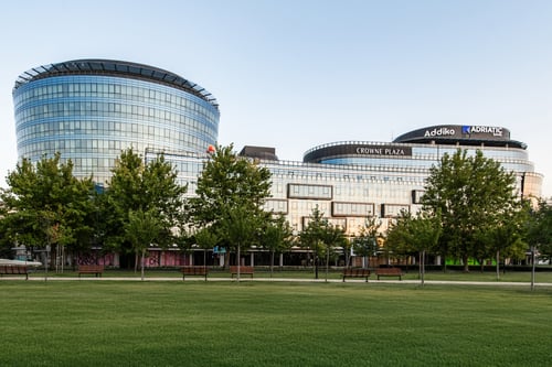 Crowne Plaza Podgorica, modern hotel in Montenegro