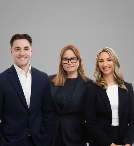 Image of Julie Brouillette, Britanee Bédard and Justin Barile.
