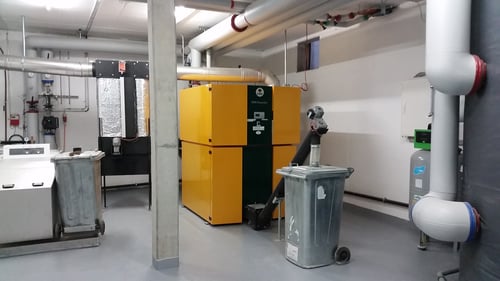 Chaudière à plaquettes forestières 150 kW