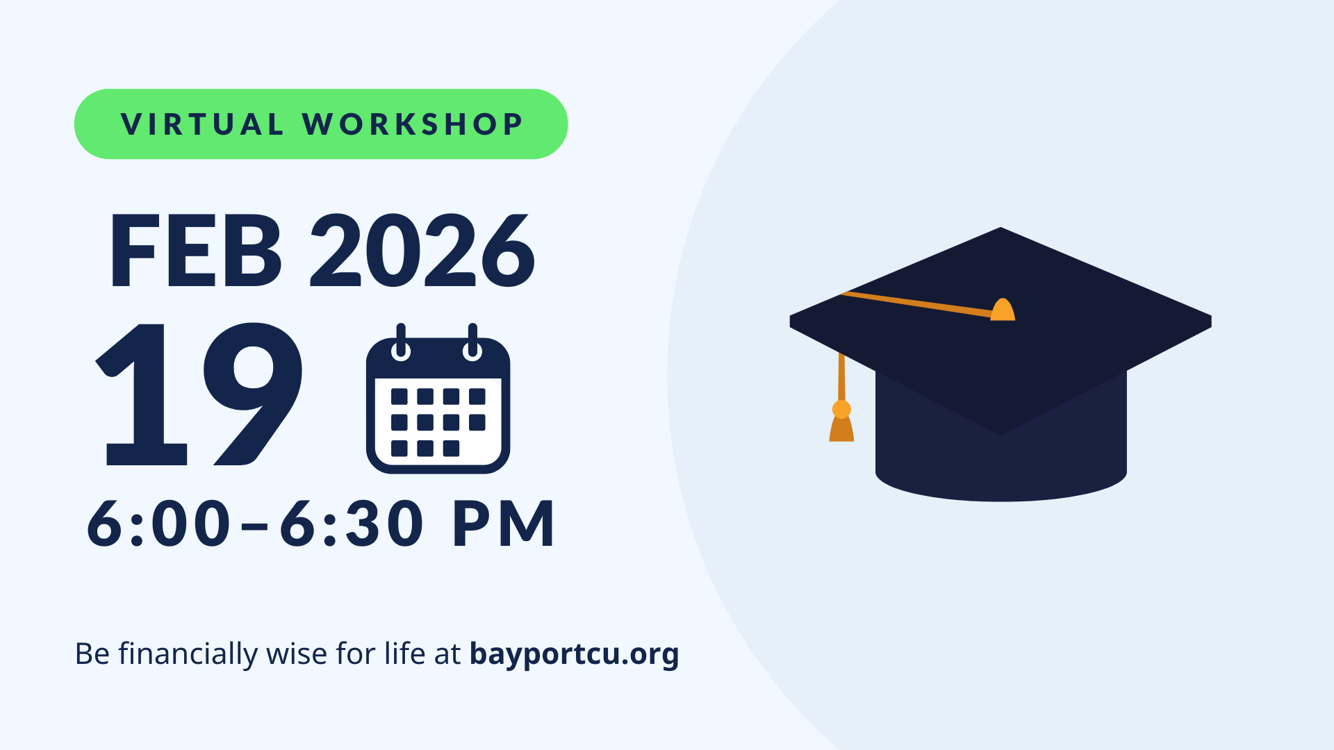Scholarship workshop on February 19, 2026
