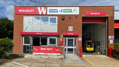 Wolseley Plumb & Parts Portsmouth - new branch opening 27th June 2022