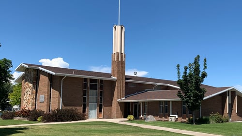 Exterior view of building