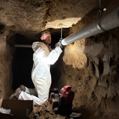 If the job requires our team to get under your house, we are there.