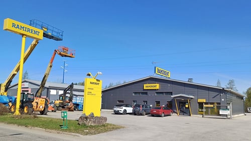 Ramirent konevuokraamo Kajaani