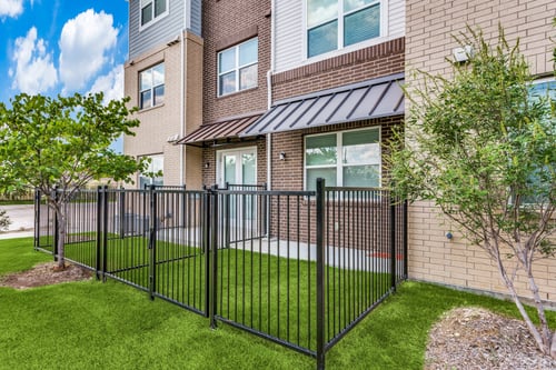 Patio and a privacy fence at Cobalt, Saginaw, TX, 76131