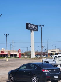 Grand Island Slumberland Furniture store sign