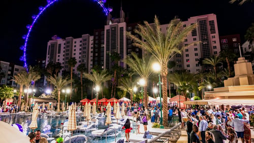 Flamingo Las Vegas Convention Center - GO Pool Outdoor Event