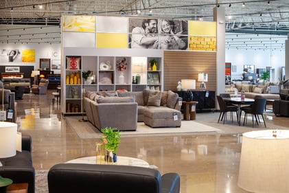 Bloomington Slumberland Furniture interior 6