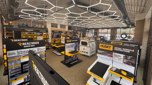 Inside the showroom at Custom Connection