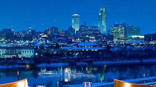 360 Steakhouse scenery evening view