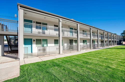Building View at Presidio Palms Apartments in Tucson, Arizona