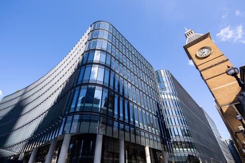 100 Liverpool Street next to Liverpool Street Entrance
