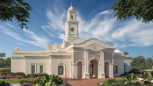 The McAllen Texas Temple of The Church of Jesus Christ of Latter-day Saints