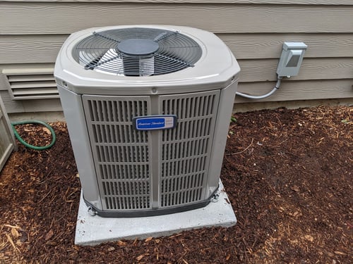 AC unit installation