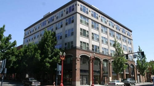 Building Exterior at Fifth Avenue Place Apartments, Portland, OR 97209