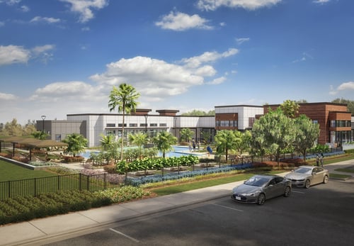 Property exterior view at The Alibi at Lake Lilly in Ocoee, FL