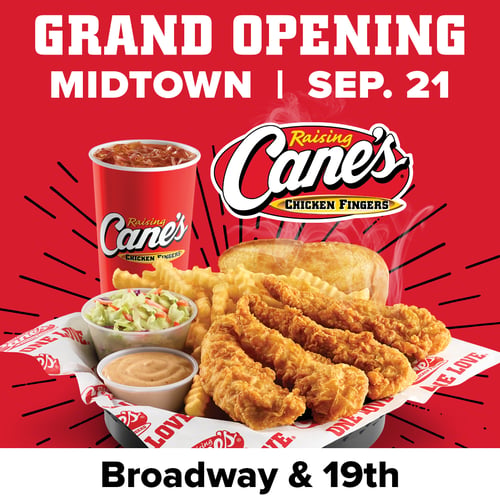 Raising Cane's is Coming Soon to Nashville.