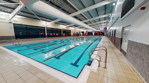 Main swimming pool at Wath upon Dearne Leisure Centre