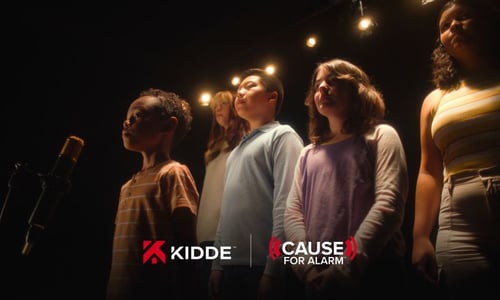 Cause for Alarm - Screen Shot from Living Jingle video.