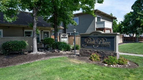 Property Signage at Park Place, Turlock, 95382