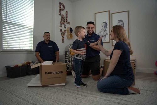 Daryl Flood Moving a Happy Family