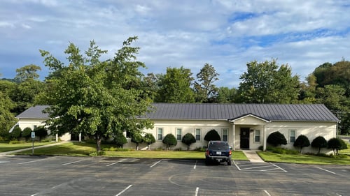 This is where services are held for The Church of Jesus Christ of Latter-day Saints in the Sparta, NC area.