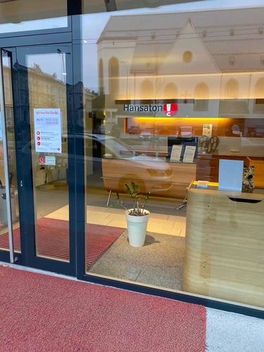 Hansaton Hörkompetenz-Zentrum Schrannengasse 2, Salzburg Frontansicht